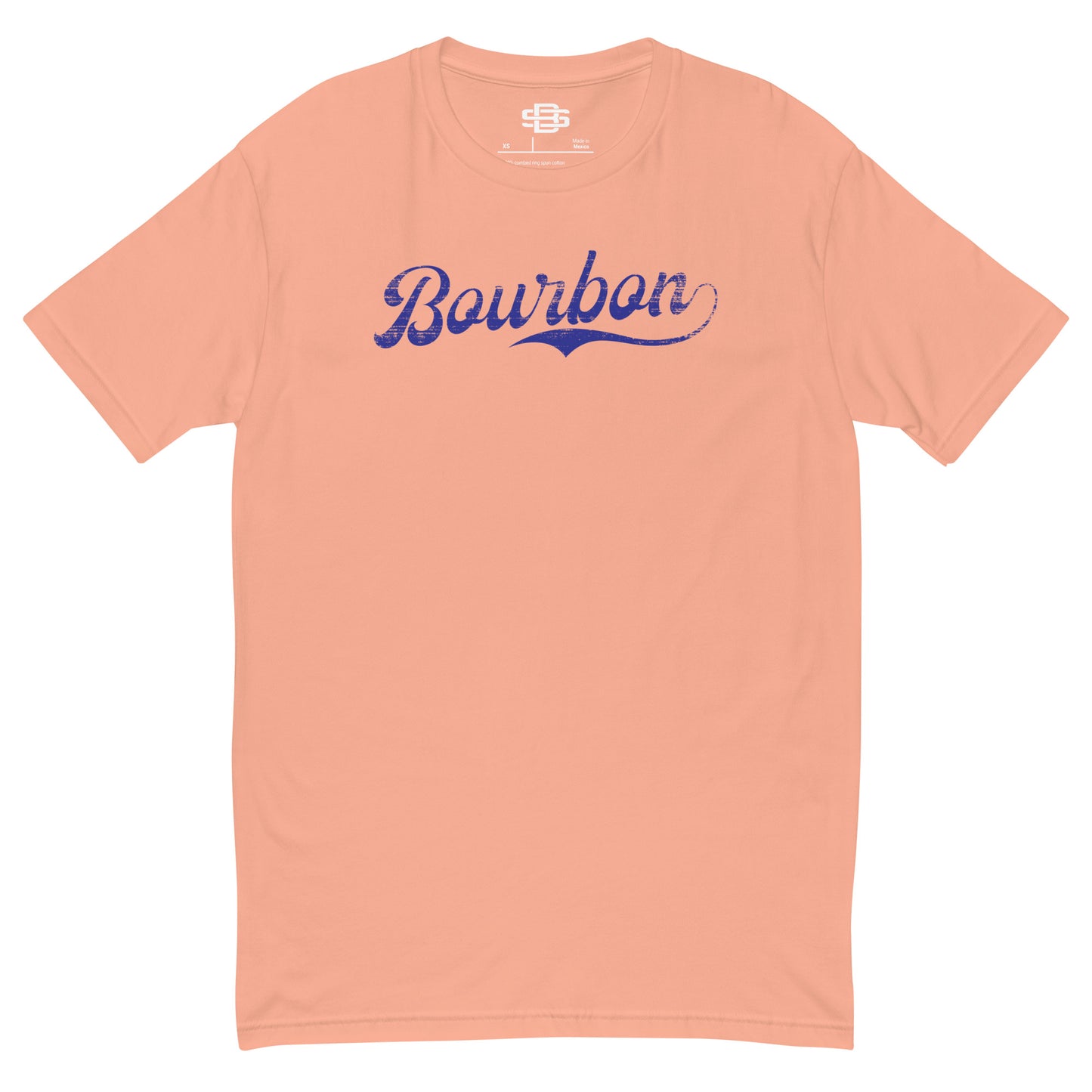 Bourbon Baseball Script Faded