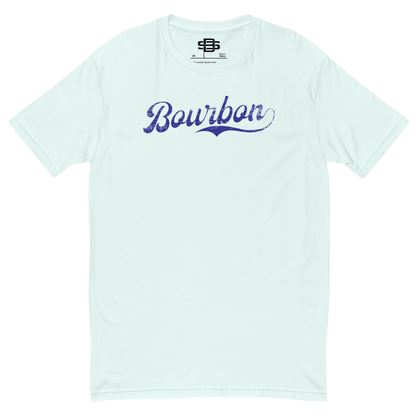 Bourbon Baseball Script Faded