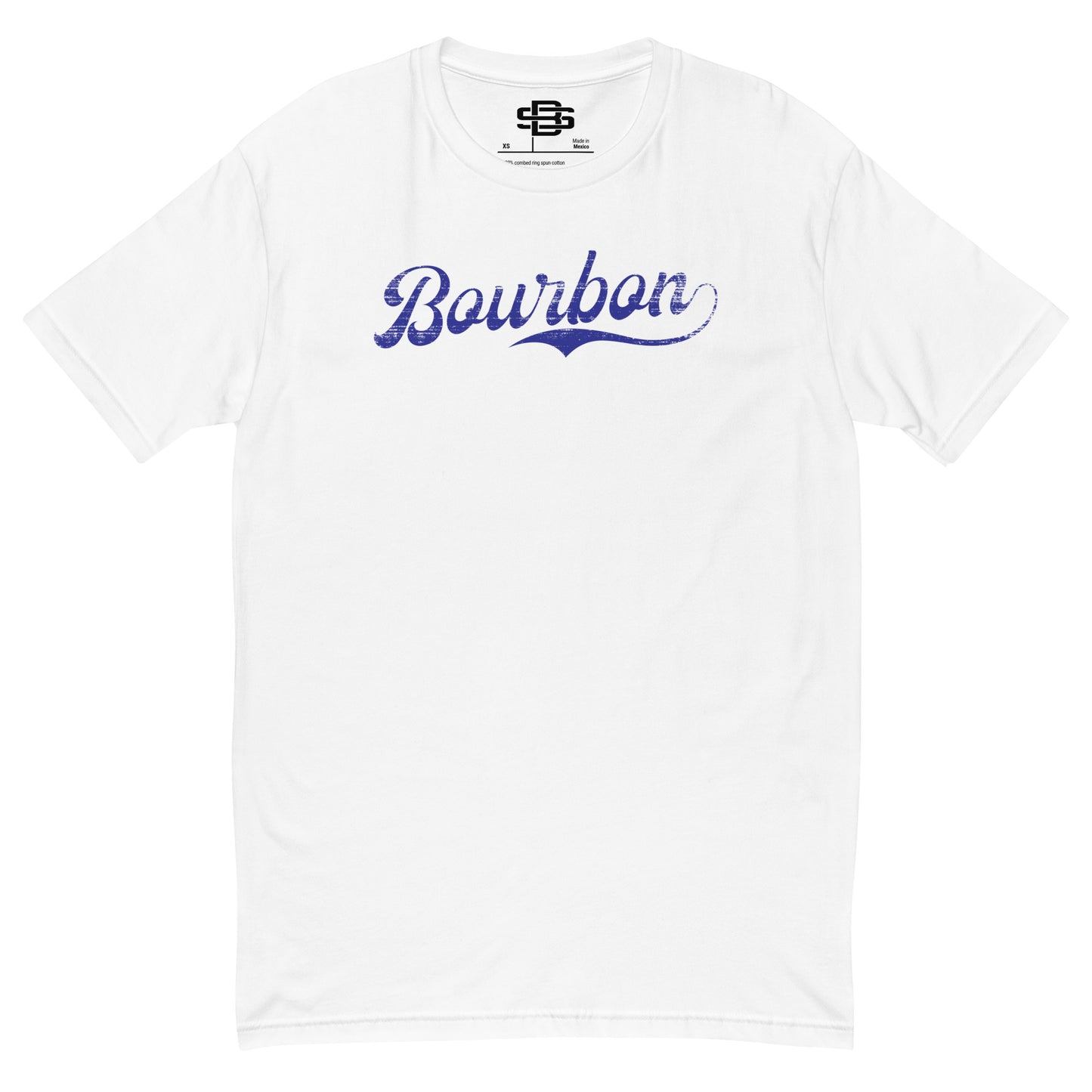 Bourbon Baseball Script Faded
